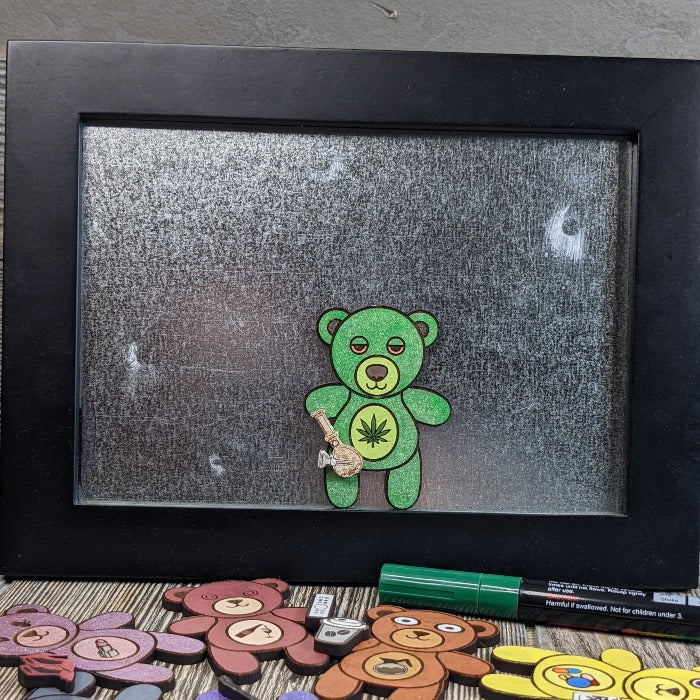 Careless Bears Magnet STONER BEAR