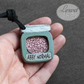 Brain in a Jar Necklace Abby Normal Adjustable Leather Strap