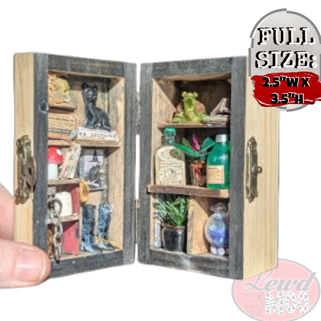 Tiny Apothecary Box Magnetic