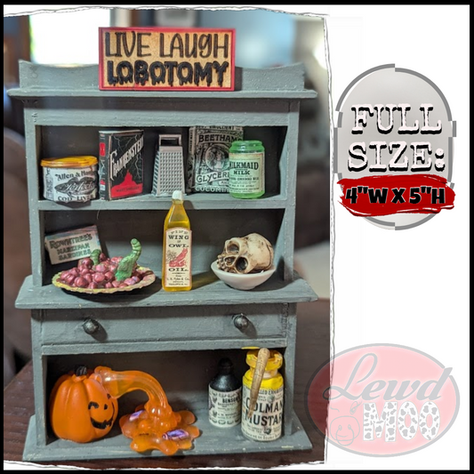 Tiny Apothecary Cabinet Magnetic