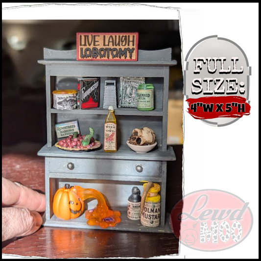 Tiny Apothecary Cabinet Magnetic