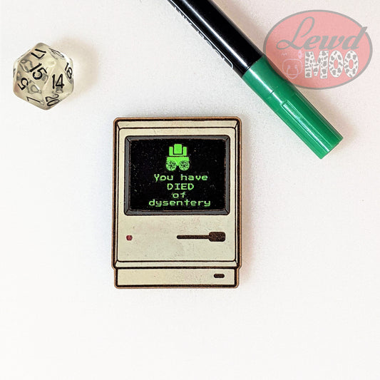 Oregon Trail Dysentery Magnet