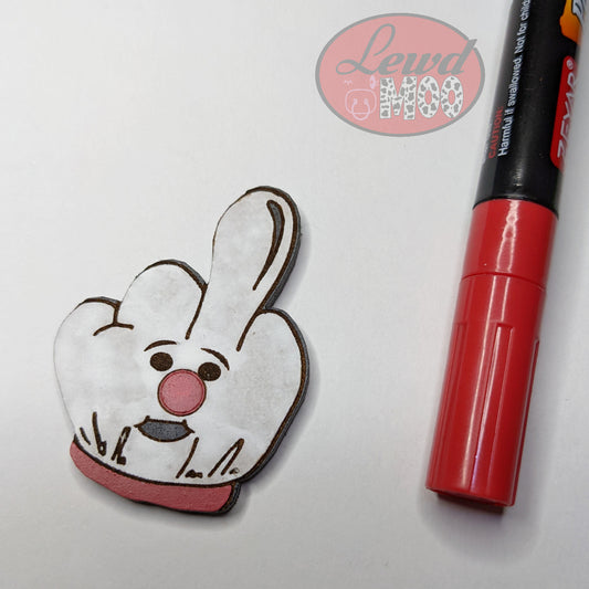 Hamburger Unhelper Magnet