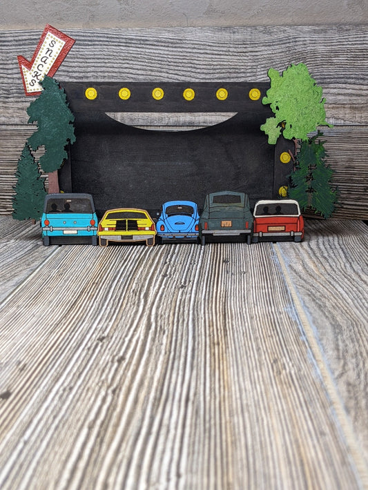 Mini Drive-In Movie Theater for Cell Phone iPhone Android