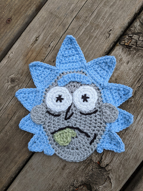 Rick and Morty Appliques Crochet Pattern