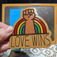 Love Wins Magnet