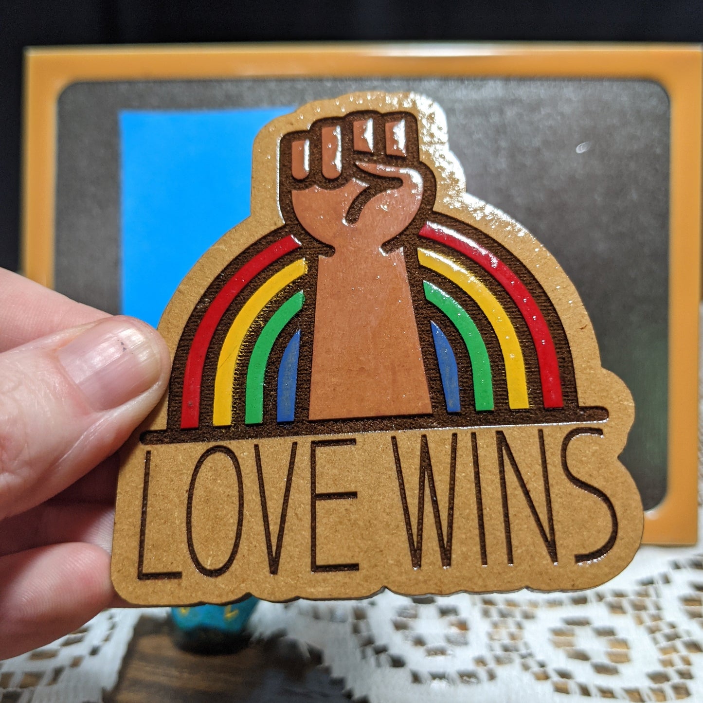 Love Wins Magnet