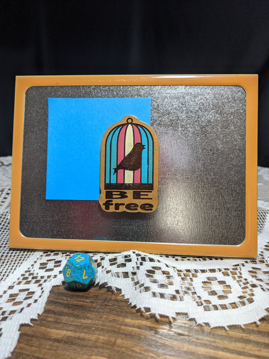 Be Free Transgender Pride Magnet