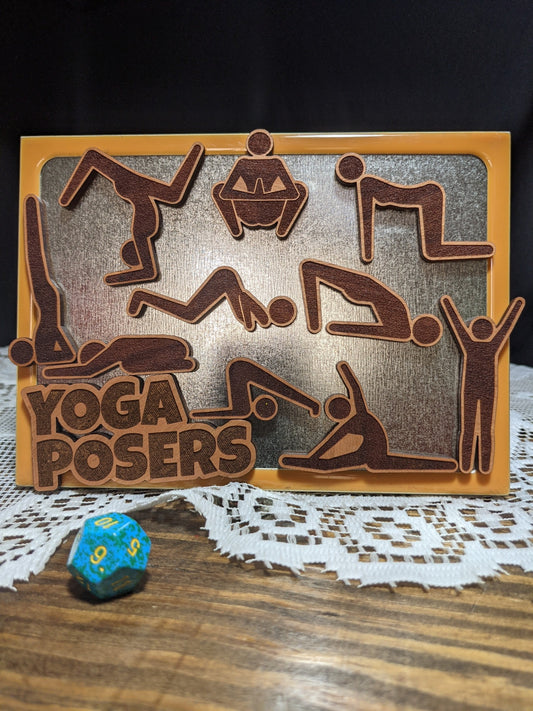 Yoga Posers Magnet SET OF 11