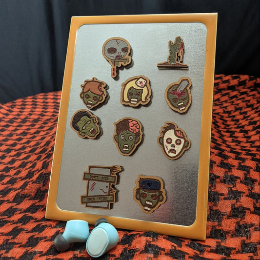 Tiny Zombie Magnets SET OF 10