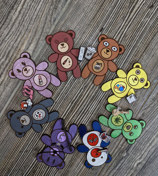 Careless Bears Magnet WINO BEAR
