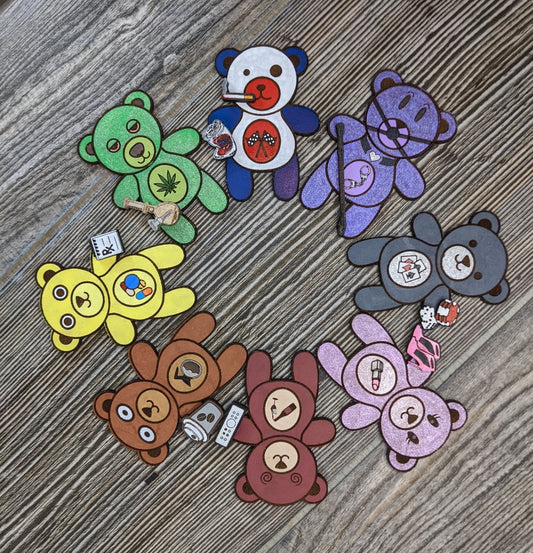 Careless Bears Magnet MURICA BEAR