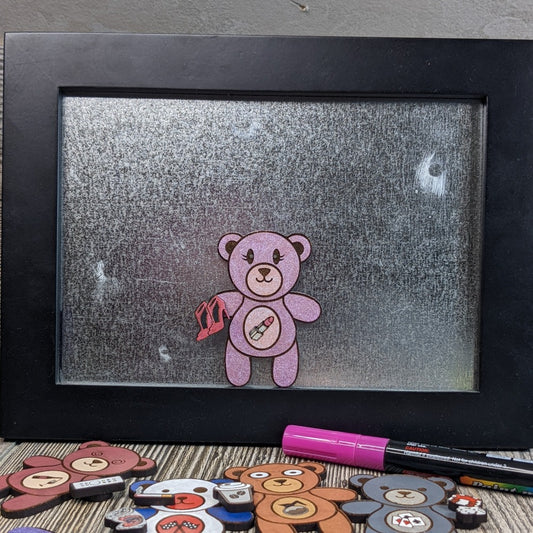 Careless Bears Magnet VANITY BEAR