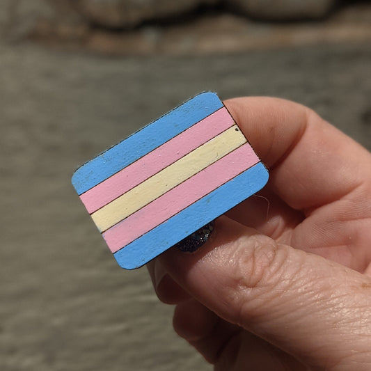 Transgender Pride Button