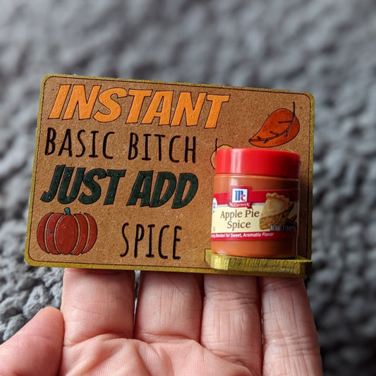 Tiny Basic Bish Spice Magnet