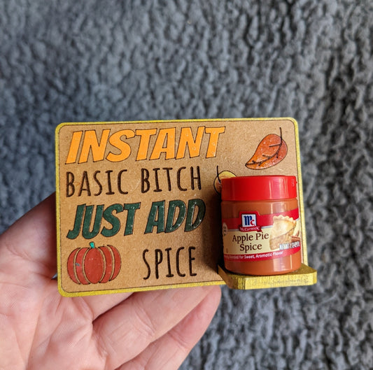 Tiny Basic Bish Spice Magnet