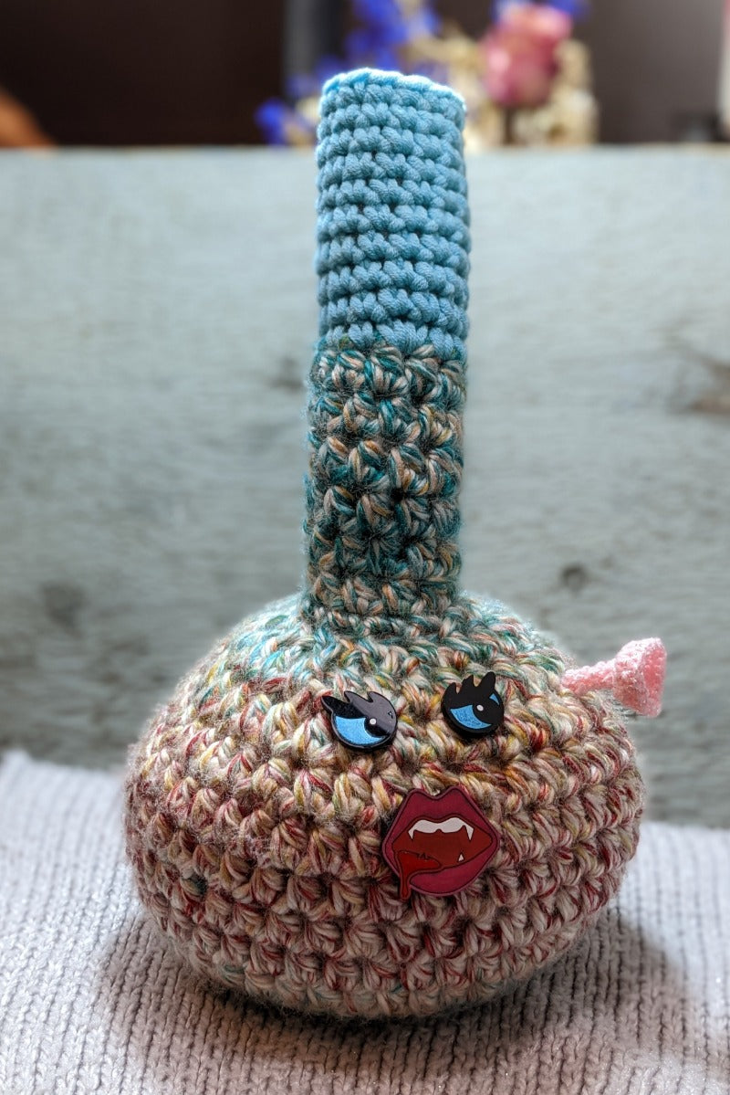 Sultry Vampire Bong Crochet Plush Toy