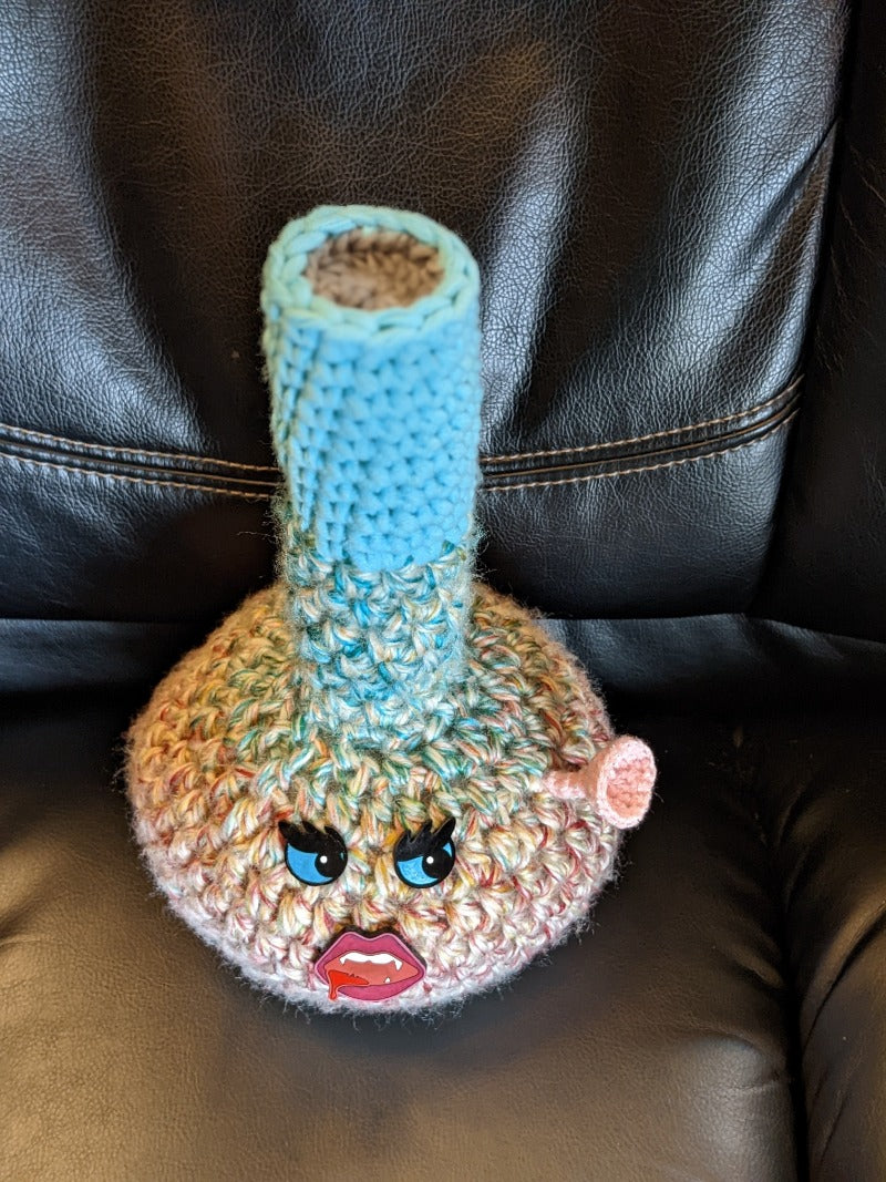 Sultry Vampire Bong Crochet Plush Toy