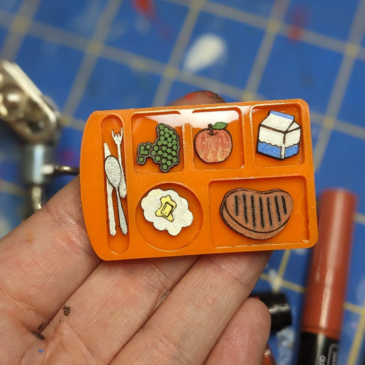 Miniature Hot Lunch Magnet