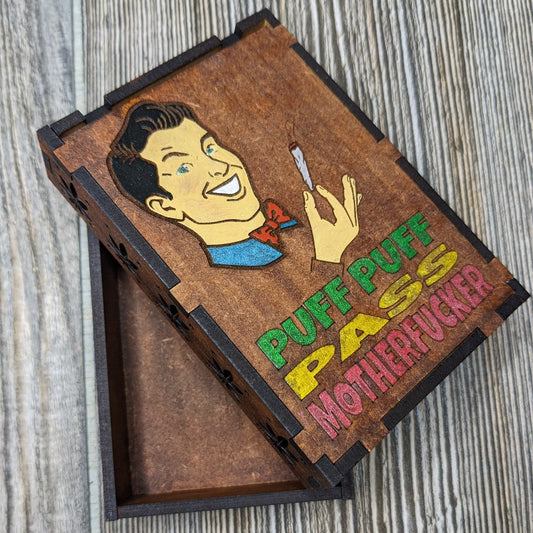 Puff Puff Stash Box