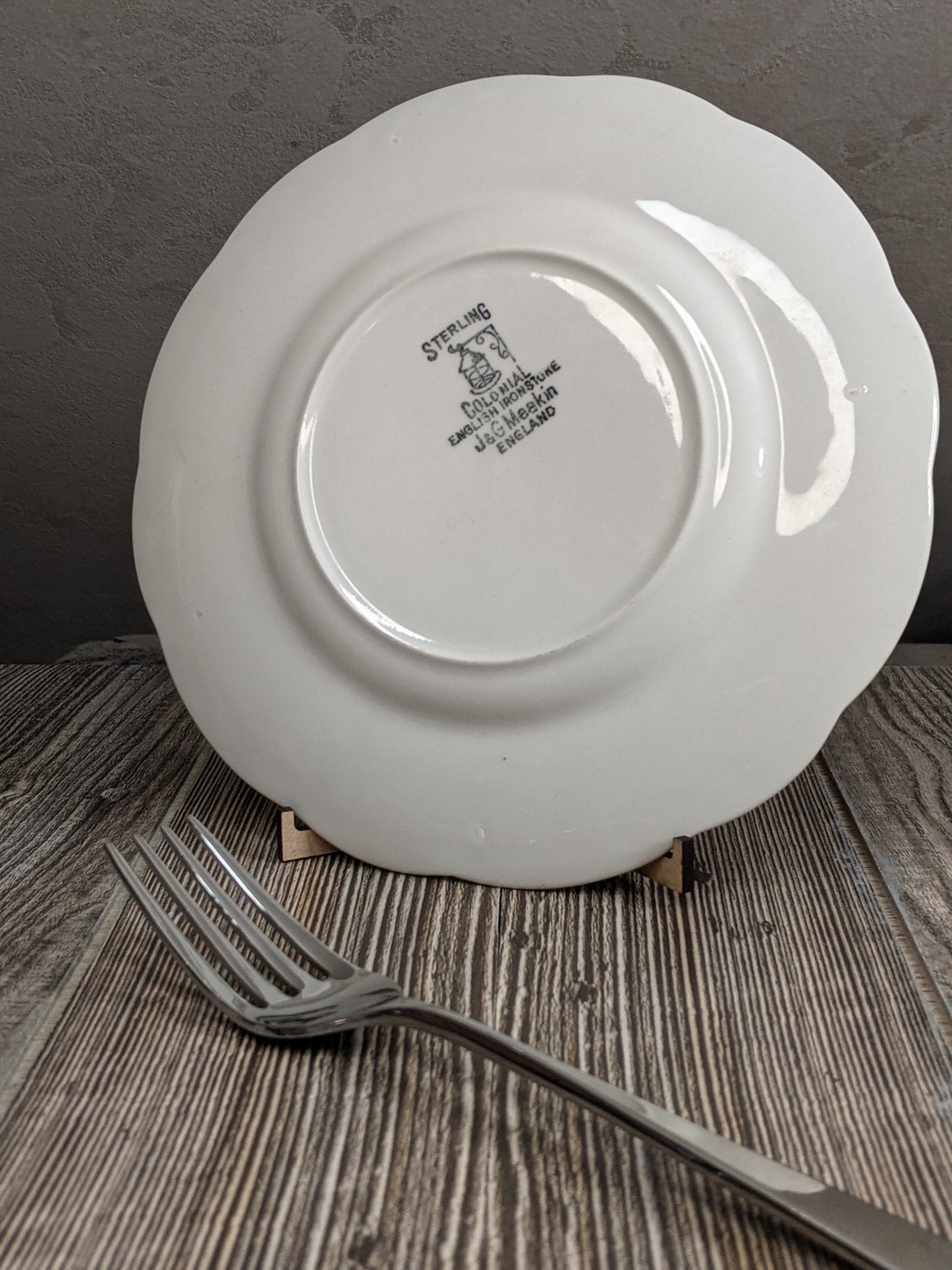Thanks Marie Callender Burnt Pie Engraved Plate