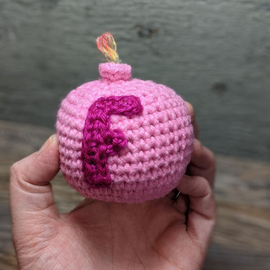 Pretty in Pink F-Bomb Crochet Plush