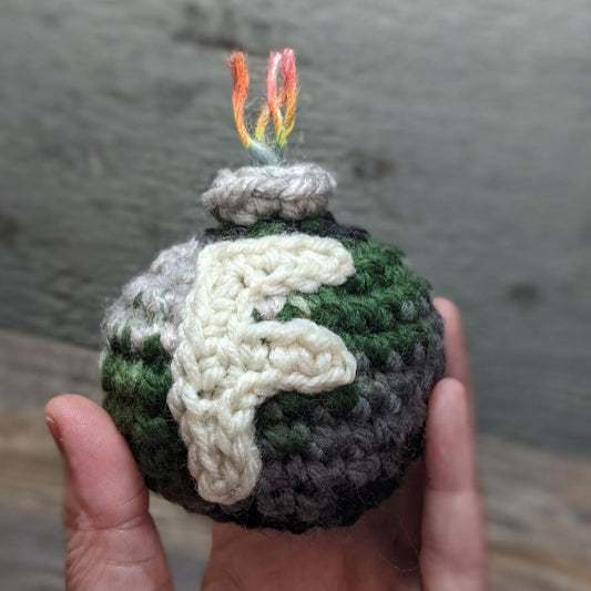 Camouflage F-Bomb Crochet Plush